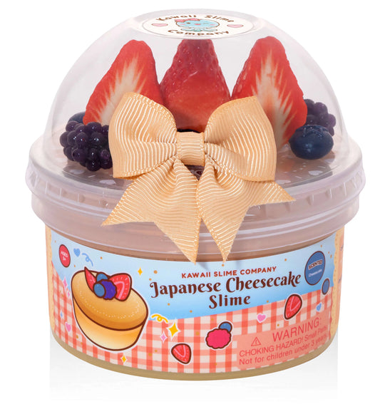 Japanese Cheesecake Butter Signature Dome Slime