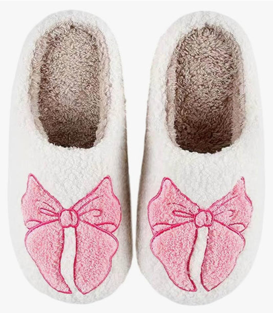 Coquette Bow Slippers