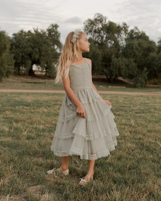 AUDREY DRESS | SAGE