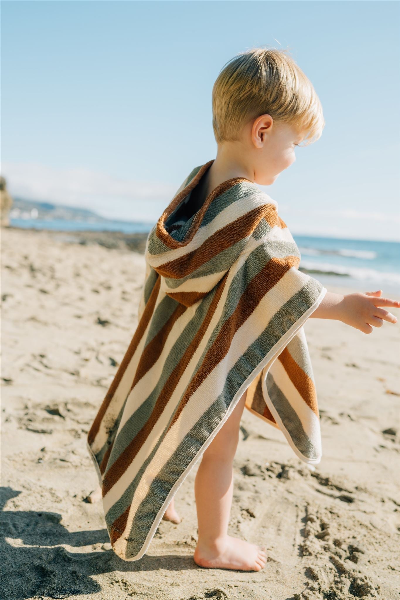 Sunset Organic Cotton Beach Poncho