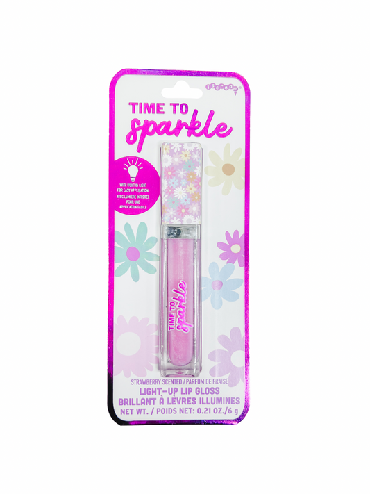 Time To Sparkle Light Up Lip Gloss