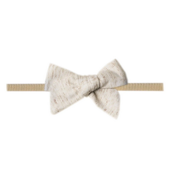 Oat | Classic Nylon Bow