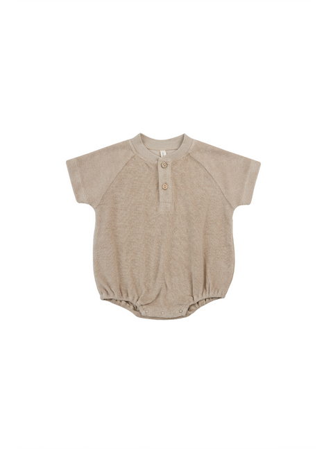 Terry Henley Romper | Oat