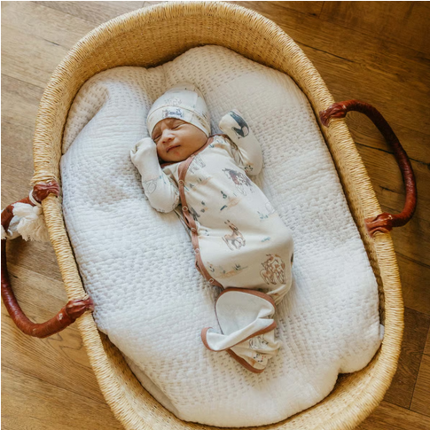 Montana Newborn Knotted Gown
