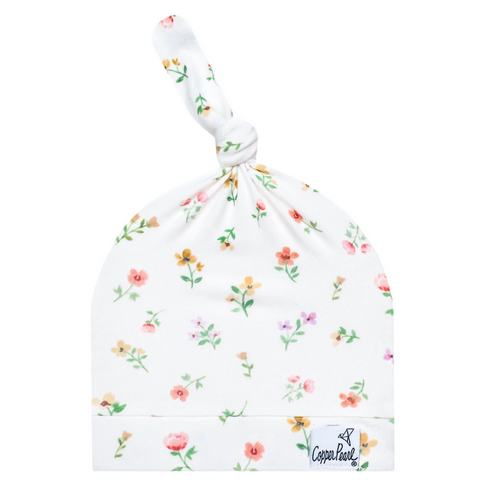 Eloise Top Knot Hat 0-4mo