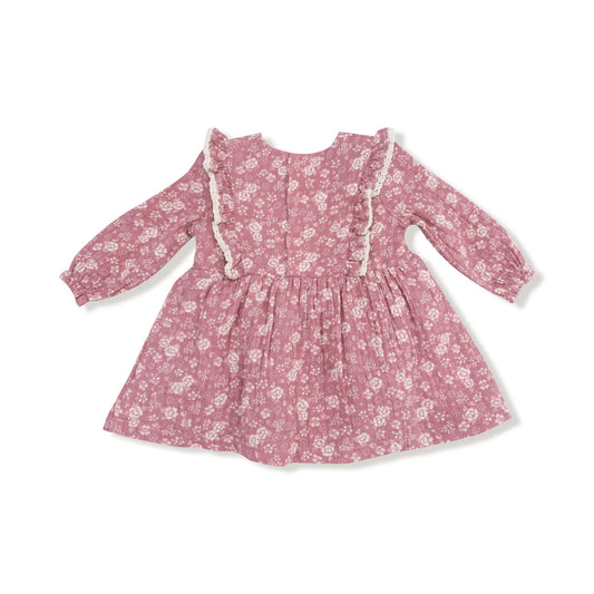 Ruffle Long Sleeve Bubble with Skirt | Bandana Floral