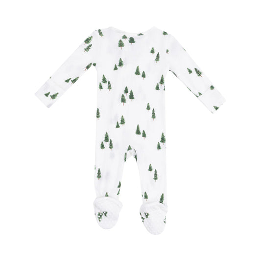2 Way Zipper Footie | Tiny Forest