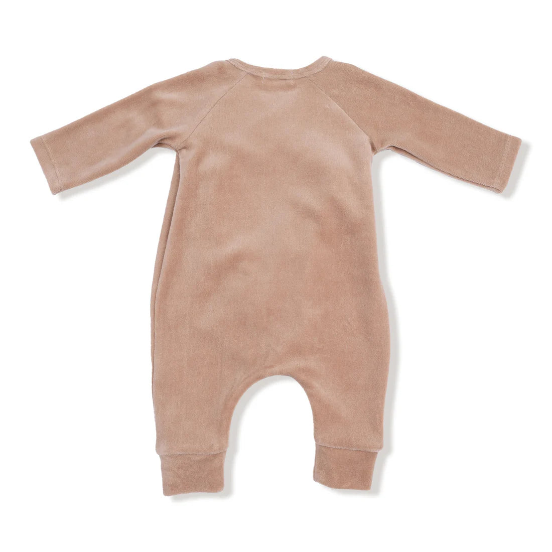 Velour Wrap Coverall | Brush