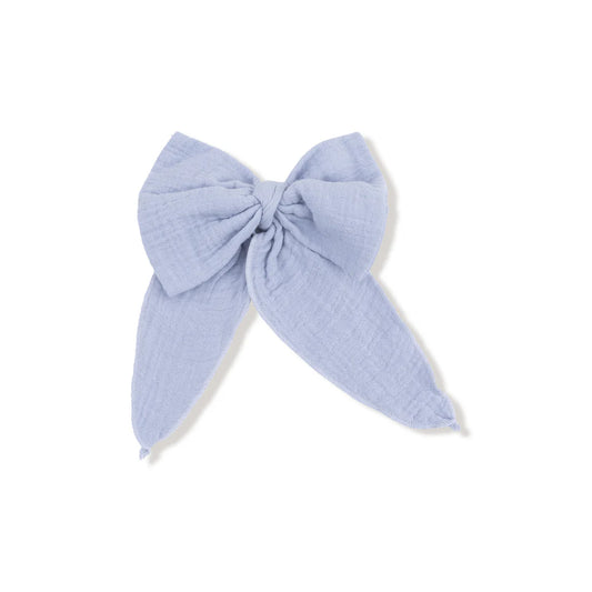 Bow W/ Tails | Chambray
