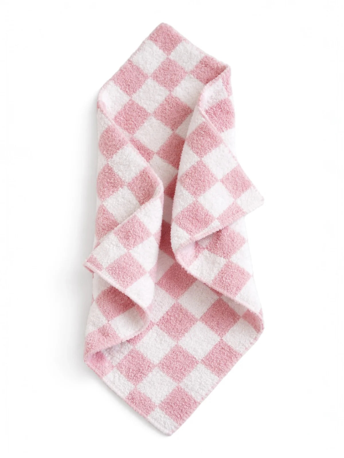 Phufy® Bliss Checkerboard Mini Blanket | Strawberry