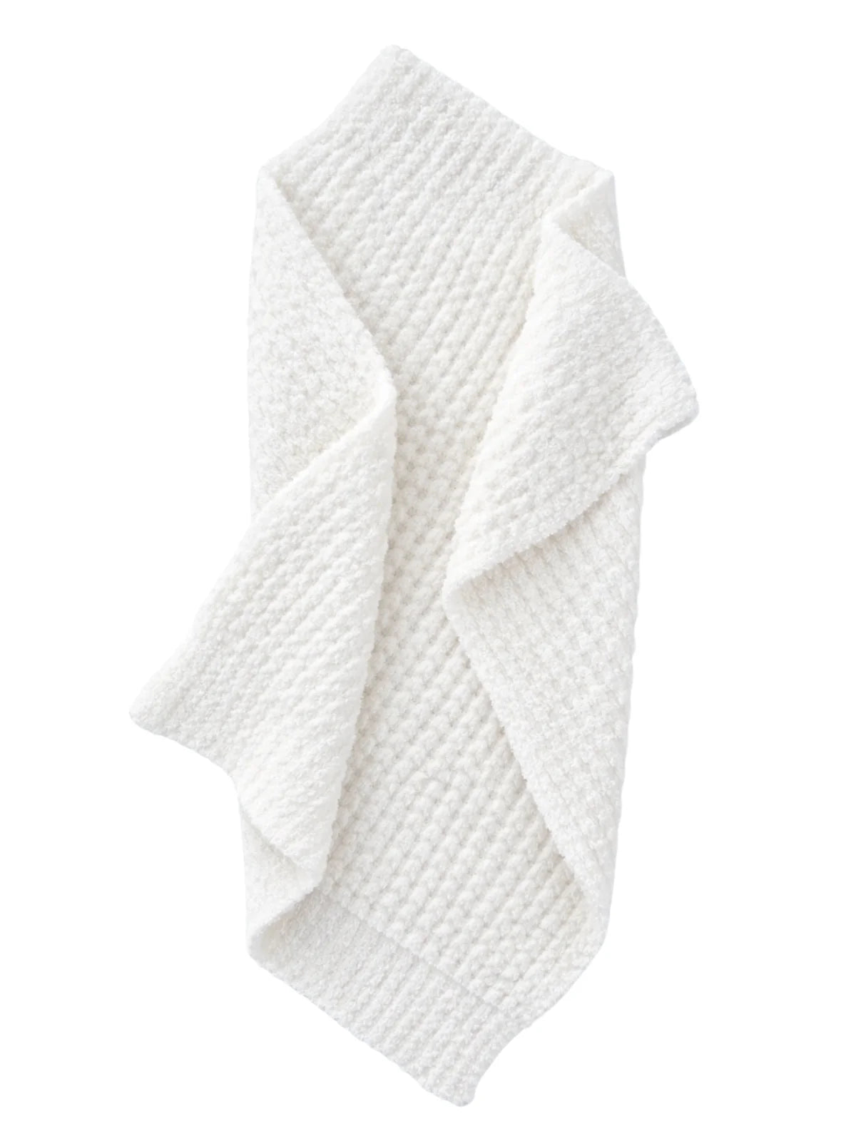 Phufy® Bliss Waffle Mini Blanket | White