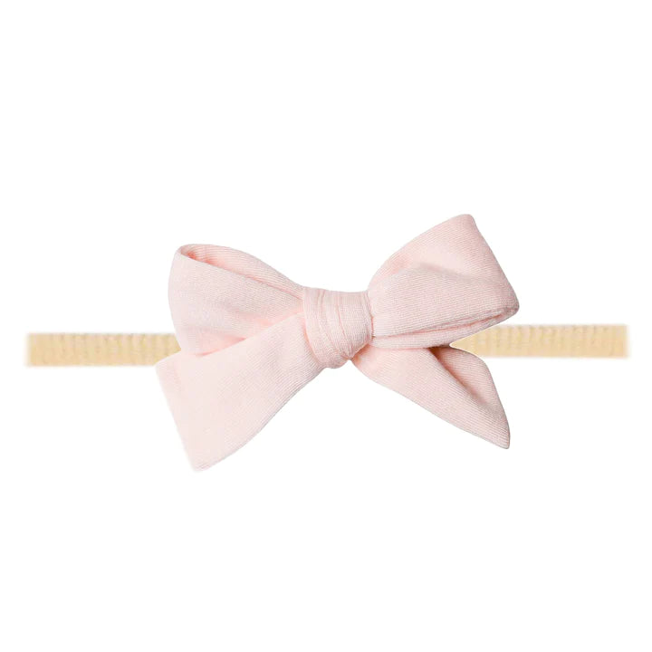 Blush | Classic Nylon Bow