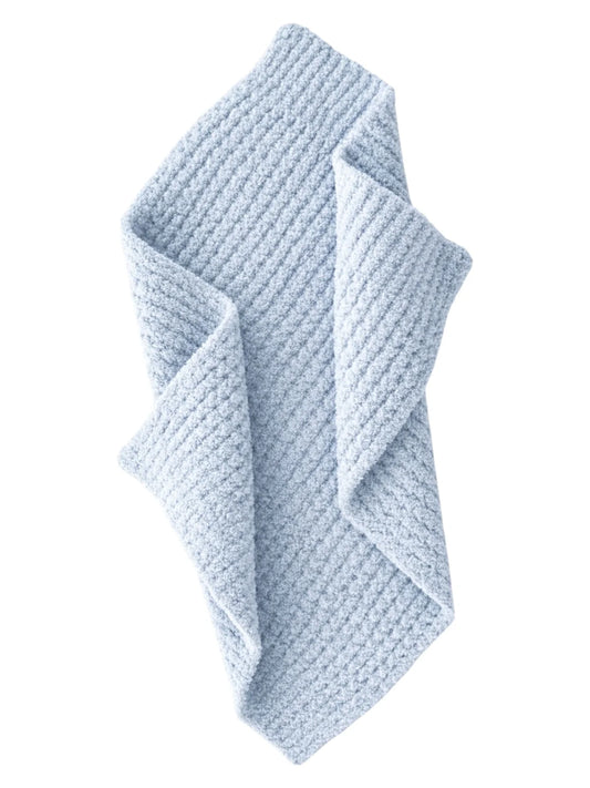 Phufy® Bliss Waffle Mini Blanket | Baby Blue