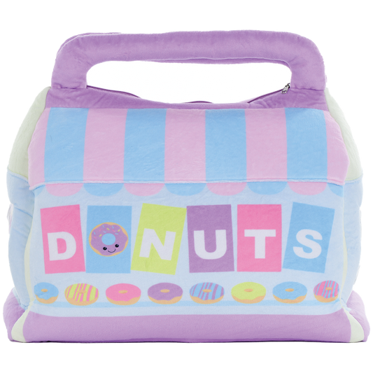 Box of Donuts Packaging Fleece Plush