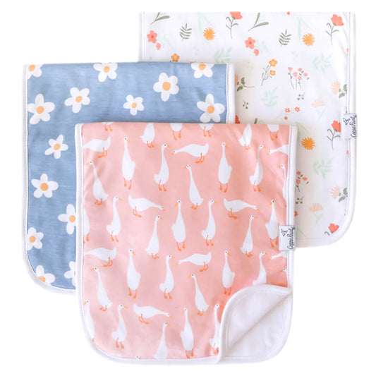 Goosie Burp Cloth Set (3 pack)