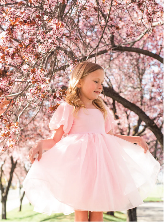 Puff Dress | Cherry Blossom