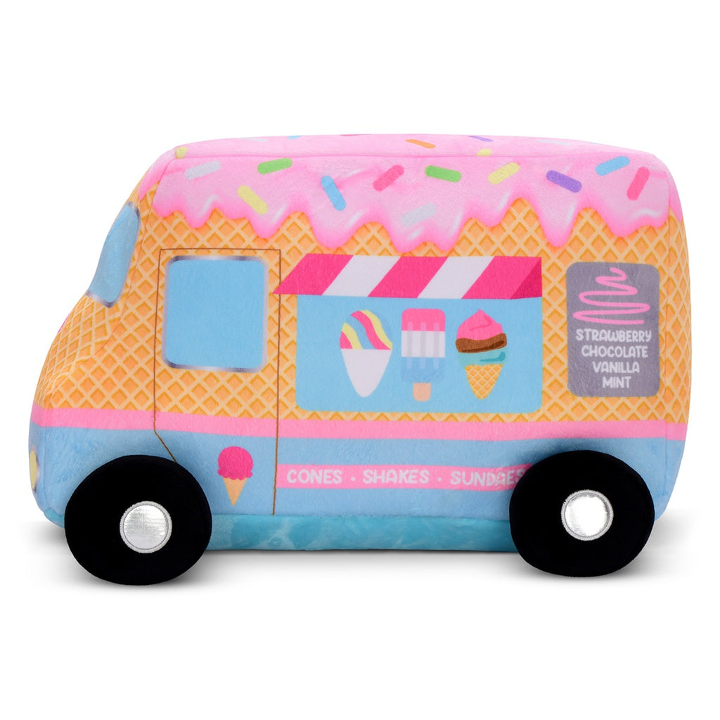 I Scream You Scream Truck Packaging Fleece Plush