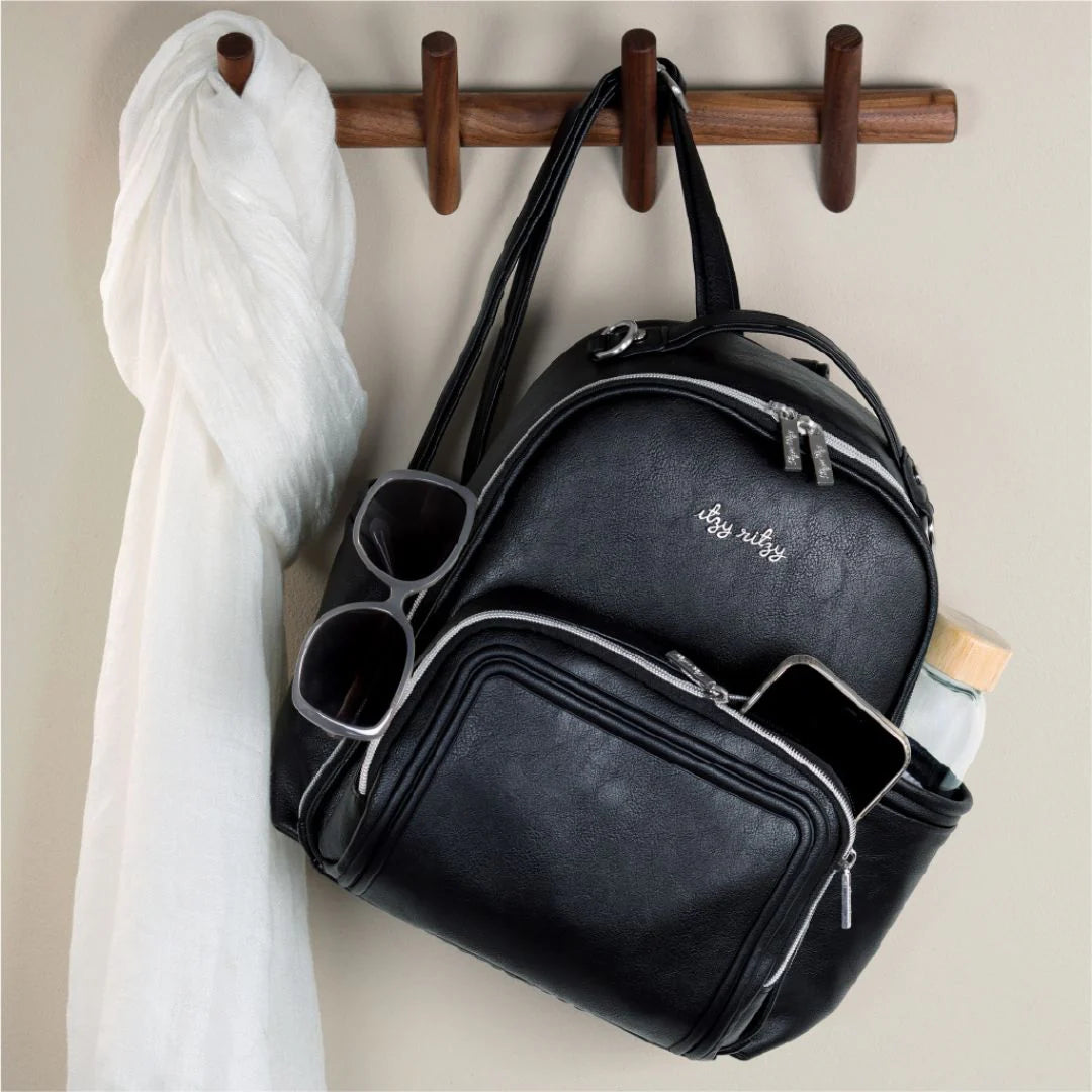 Itzy Ritzy Mini Plus Diaper Bag | Noir