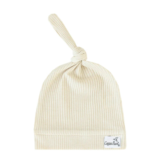 Moonstone Top Knot Hat 0-4mo