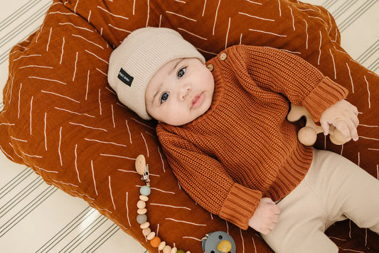 Mebie Baby Beanie | Oatmeal