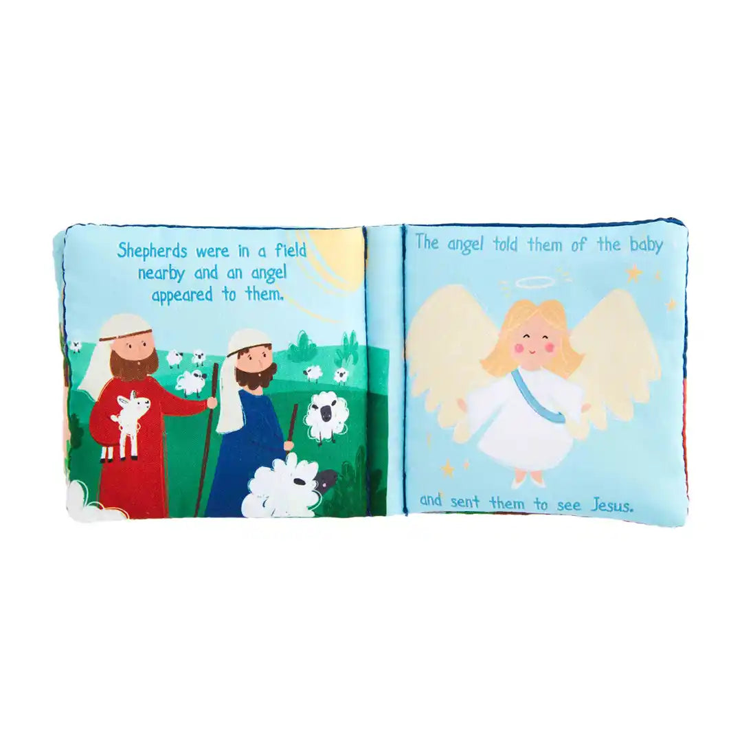 Nativity Book & Singing Baby Jesus Set