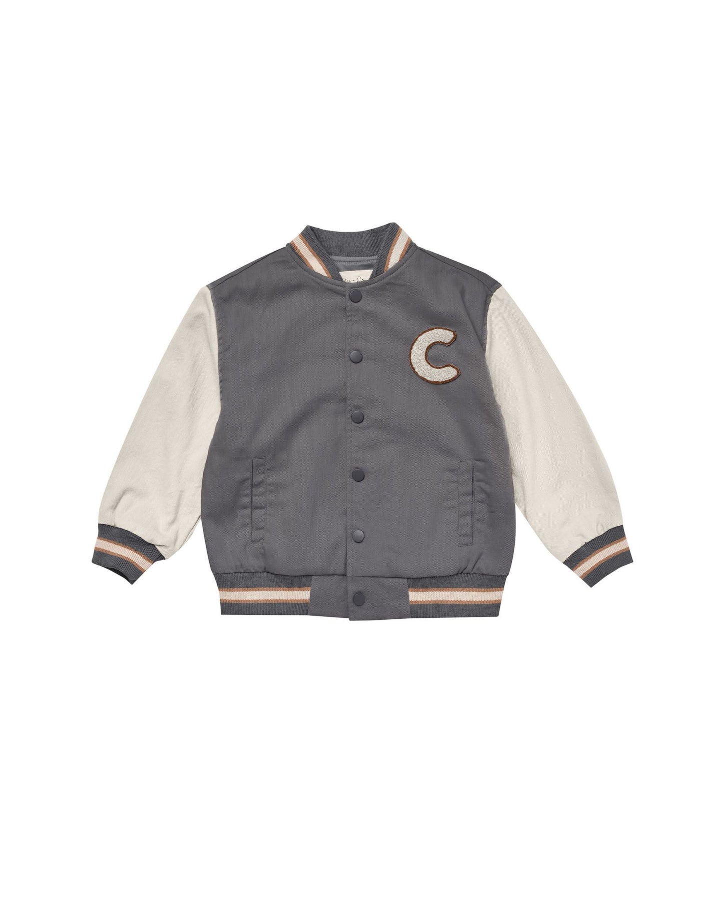 Varsity Jacket | Slate