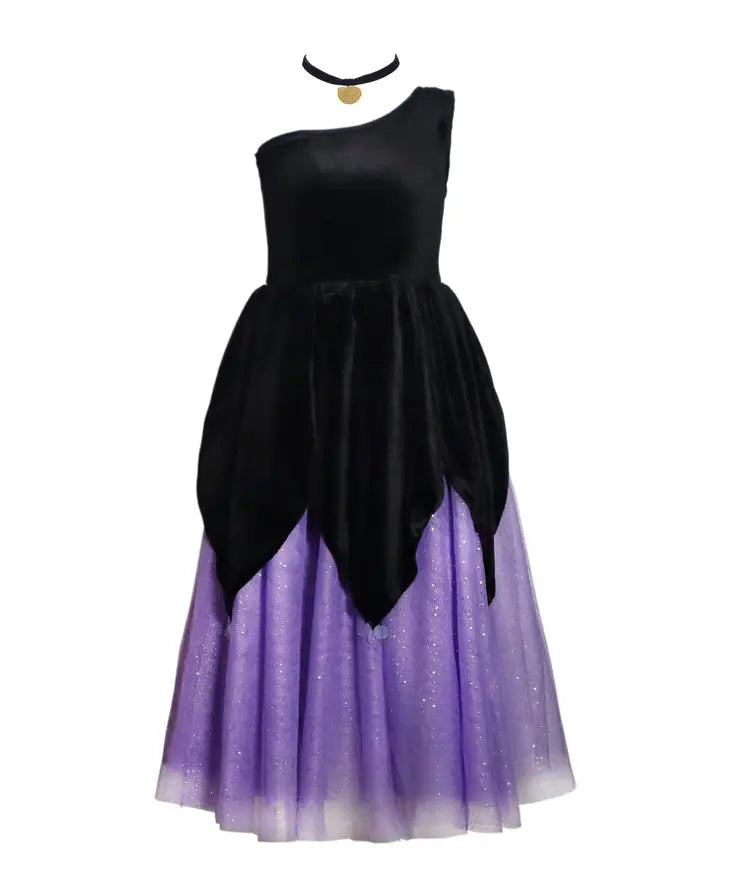 The Sea Witch Villain Costume Dress