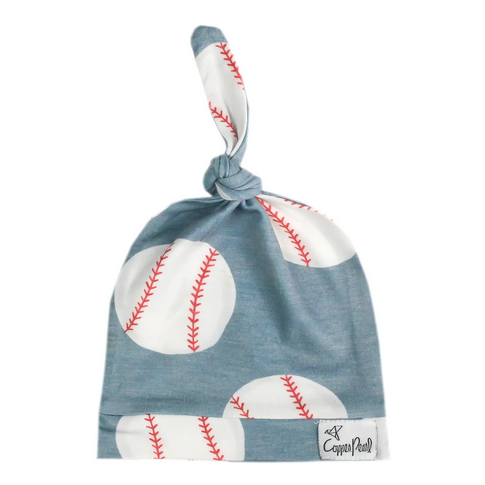 Slugger Top Knot Hat 0-4mo