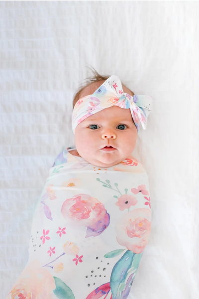 Bloom Knit Headband Bow