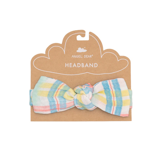 Headband | Beach Plaid