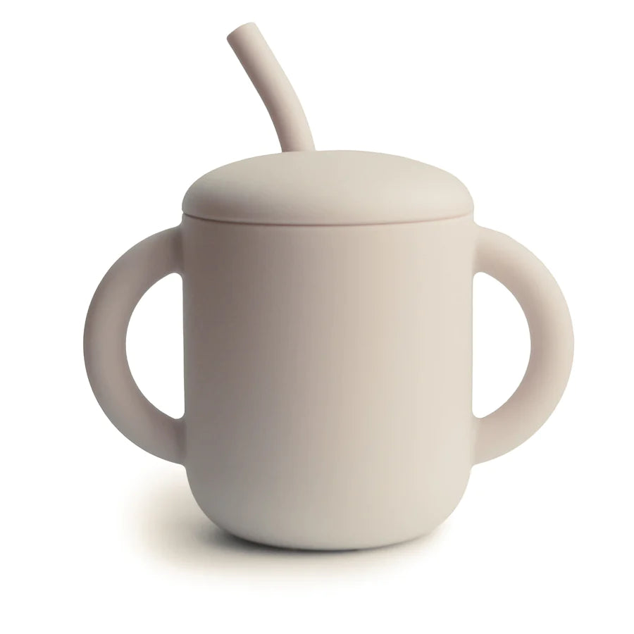 Mushie | Sippy Cup + Straw