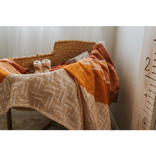 Wanderlust Muslin Swaddle
