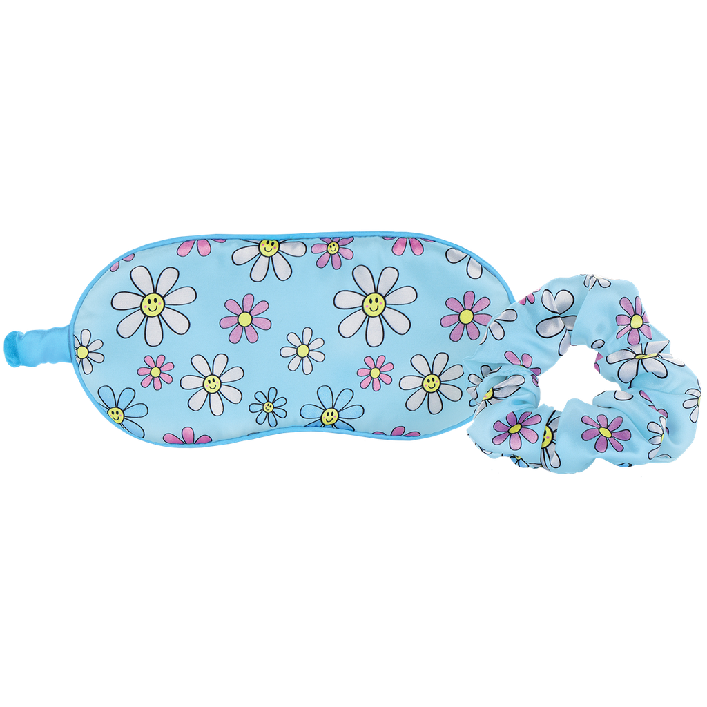 Daisies Eye Mask and Scrunchie Set