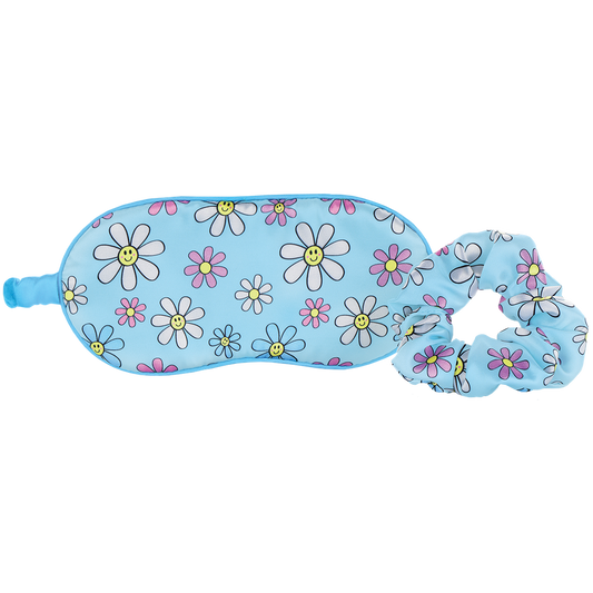 Daisies Eye Mask and Scrunchie Set