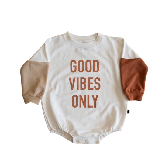 Good Vibes Bubble Romper