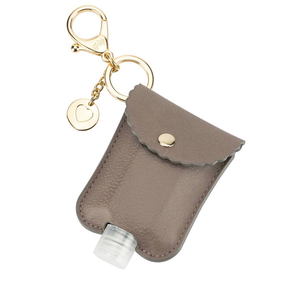 Vanilla Latte Cute 'n Clean™ Hand Sanitizer Charm Keychain