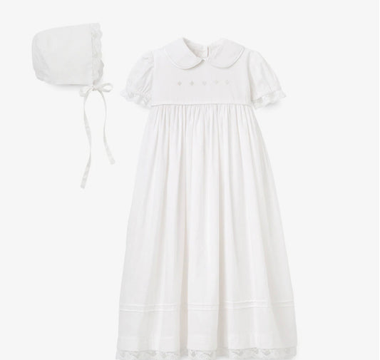 GIRLS' GOWN & BONNET CHRISTENING GIFT SET