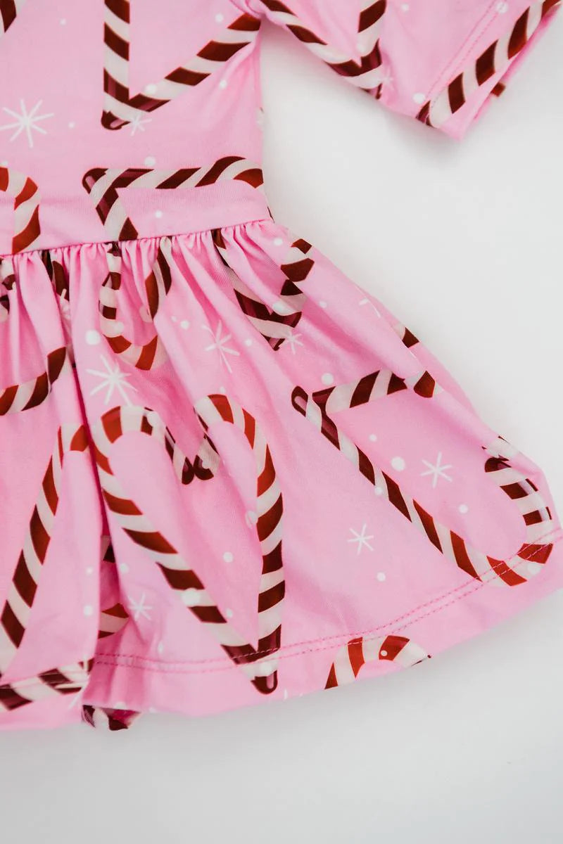 Candy Cane Twirl Bodysuit