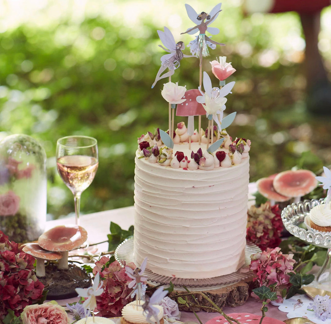 Fairy Cake Toppers (x 7)