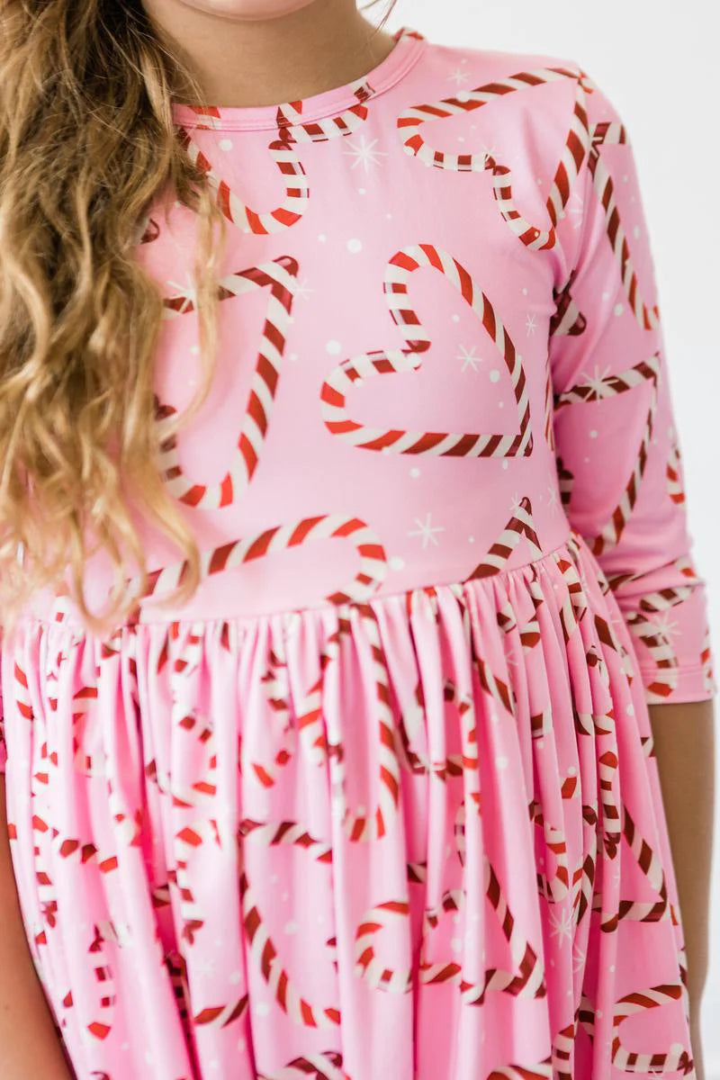 Candy Cane Twirl Dress