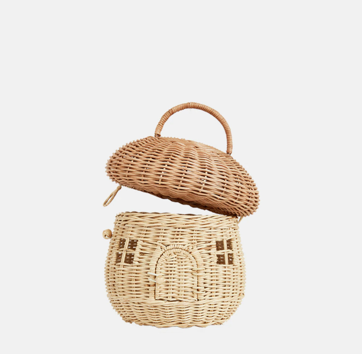 Olli & Ella Mushroom Basket- Natural