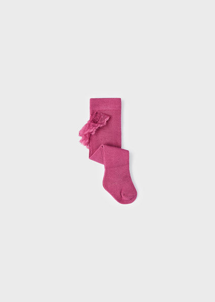 Ruffle Tights | Redcurrant