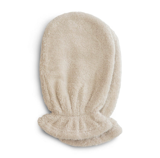 Organic Cotton Bath Mitt- 2 Pack | Fog