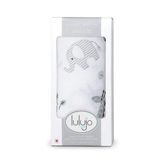 Lulujo Cotton Swaddle- Afrique