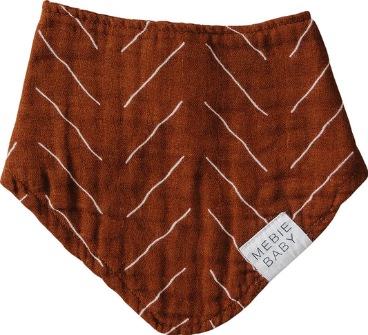 Rust Mudcloth Bib