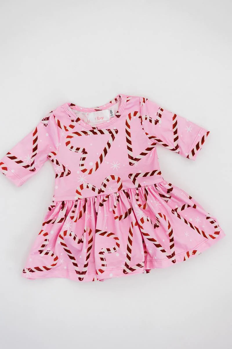 Candy Cane Twirl Bodysuit