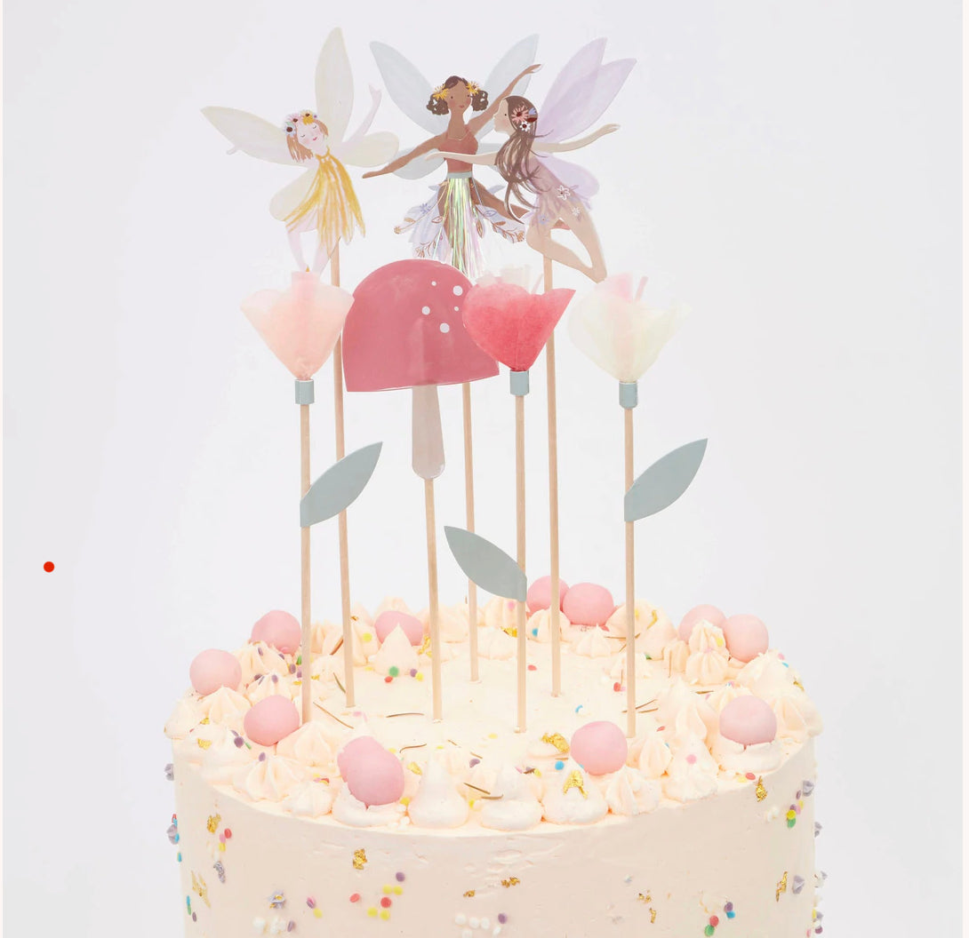 Fairy Cake Toppers (x 7)