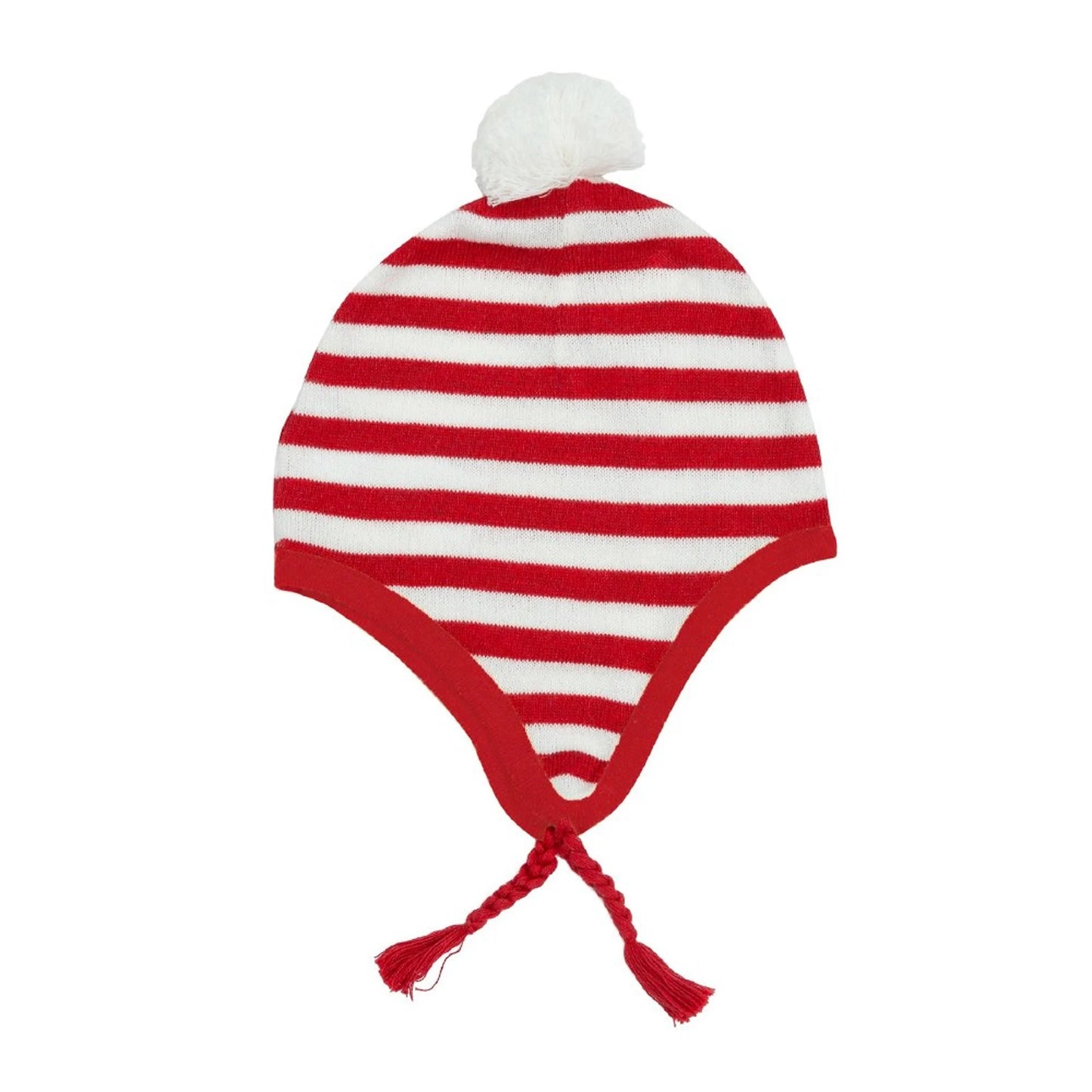 Elf Knit Pilot Hat | Red