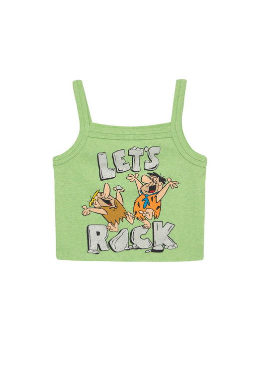 The Flintstones Cropped Tank Top