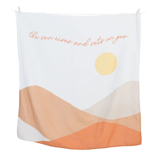 Milestone Blanket & Cards Set | Sunrise